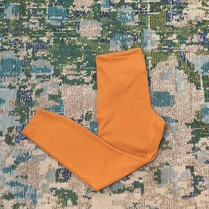 Lululemon Athletica Vibrant Orange Leggings